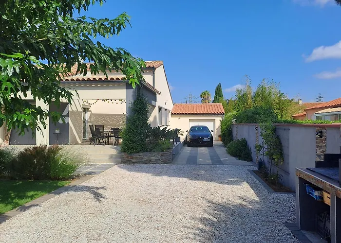 Belle Villa Avec Piscine Vue Montagne A 10 Mn De La Mer A Argeles